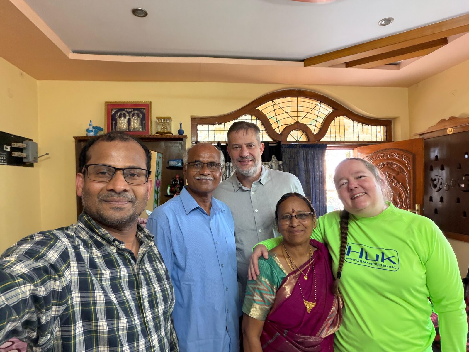 Ravi Mandadi with community and civic leaders