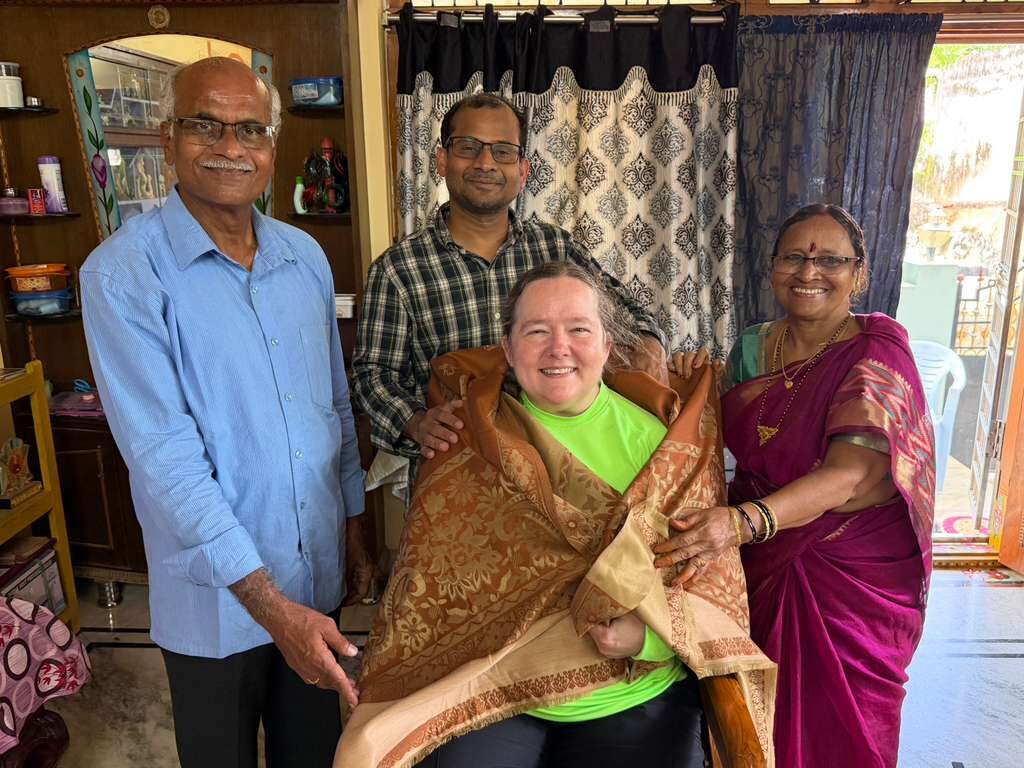 Ravi Mandadi with community and civic leaders