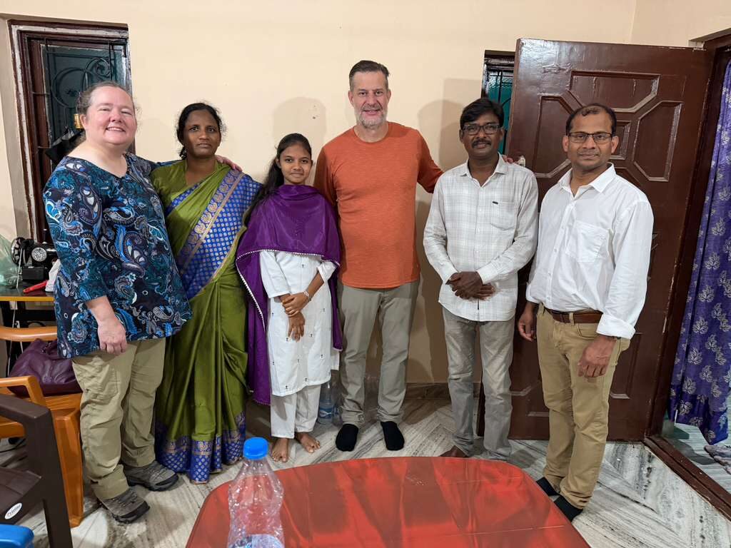 Ravi Mandadi with community and civic leaders
