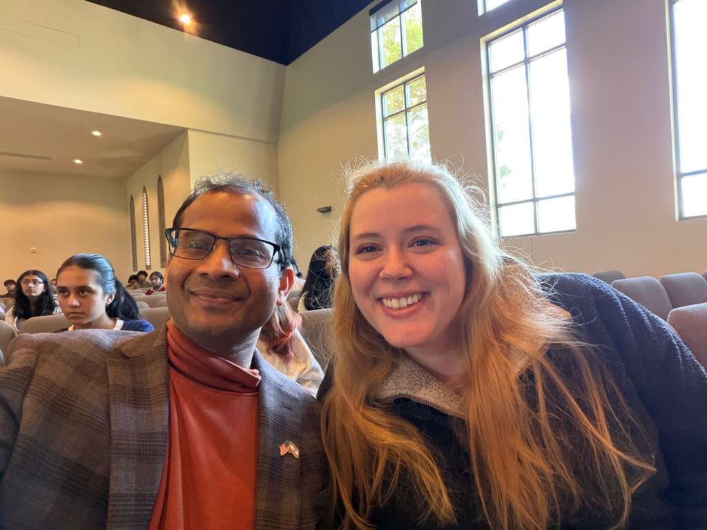 Ravi Mandadi with community and civic leaders