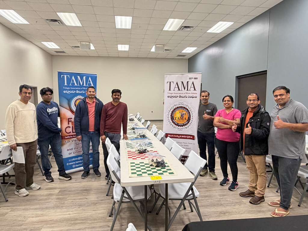 Ravi Mandadi with community and civic leaders