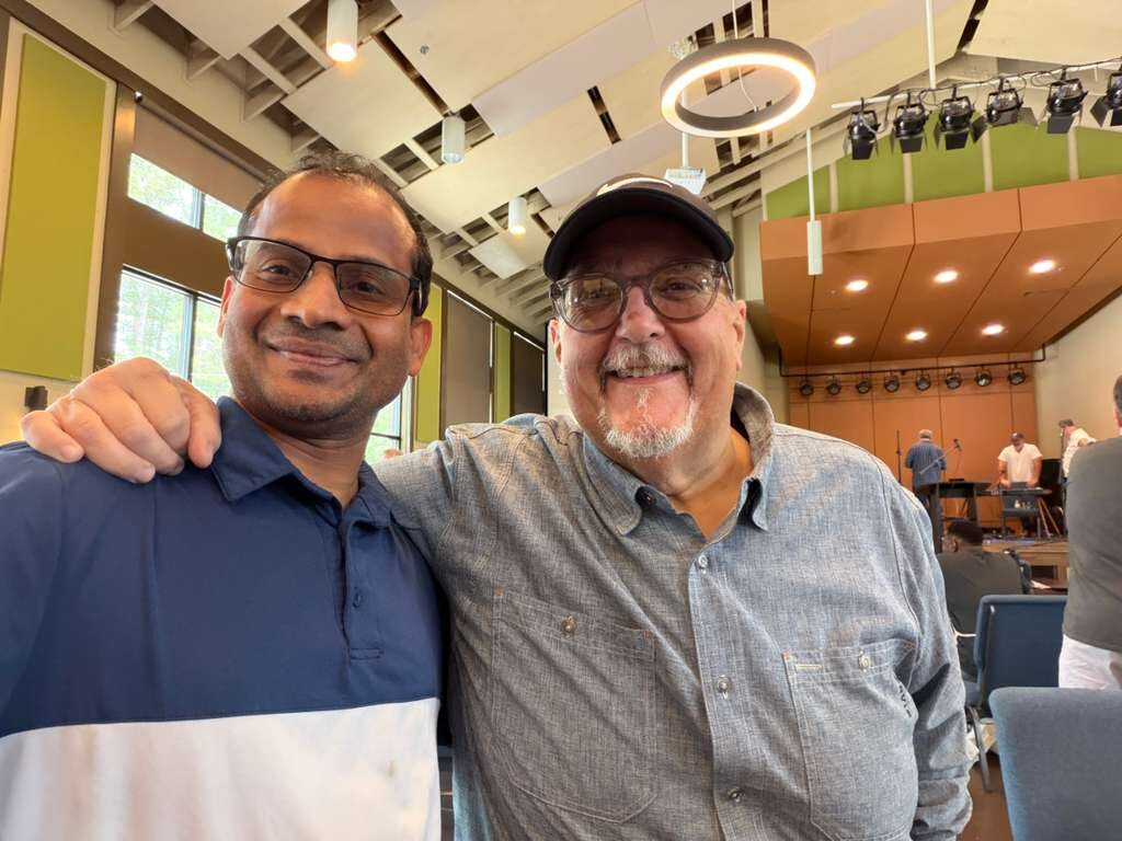 Ravi Mandadi with community and civic leaders