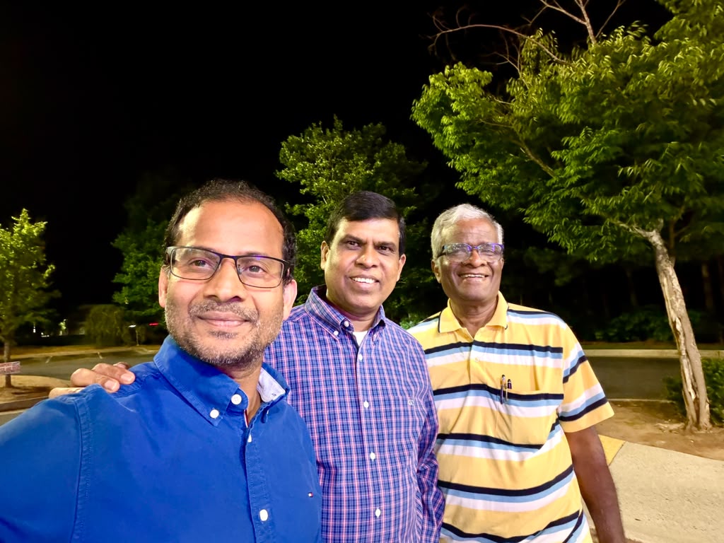 Ravi Mandadi with community and civic leaders